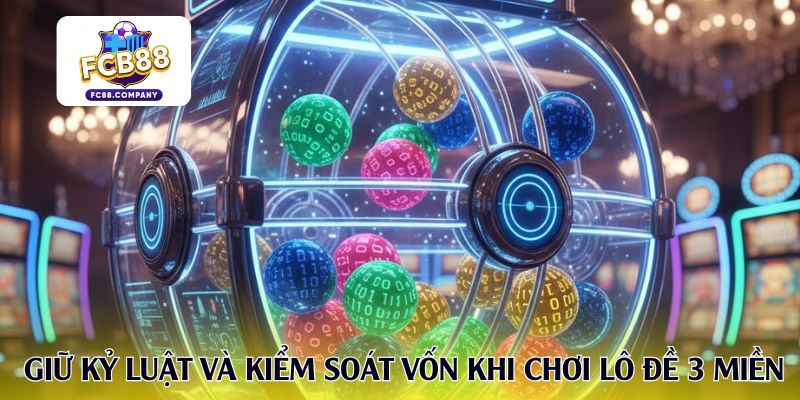 Giữ kỷ luật và kiểm soát vốn khi chơi lô đề 3 miền