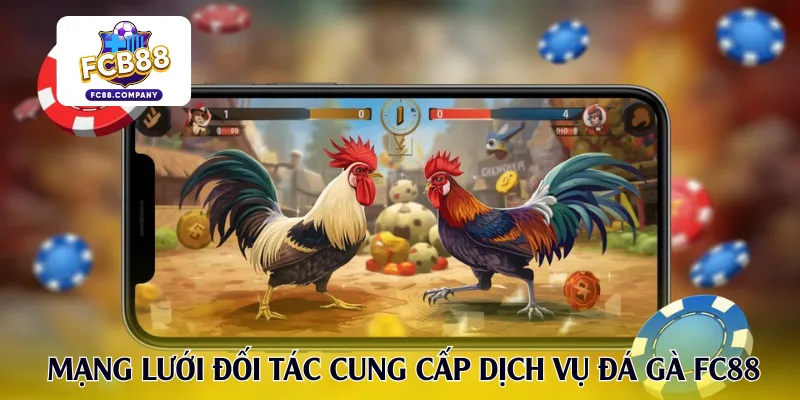 Mạng lưới đối tác cung cấp dịch vụ đá gà FC88