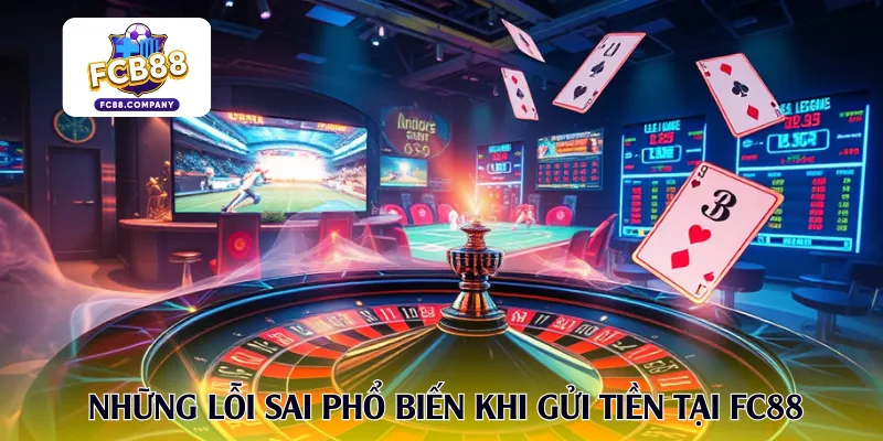 Những lỗi sai phổ biến và việc người chơi cần thực hiện tại FC88